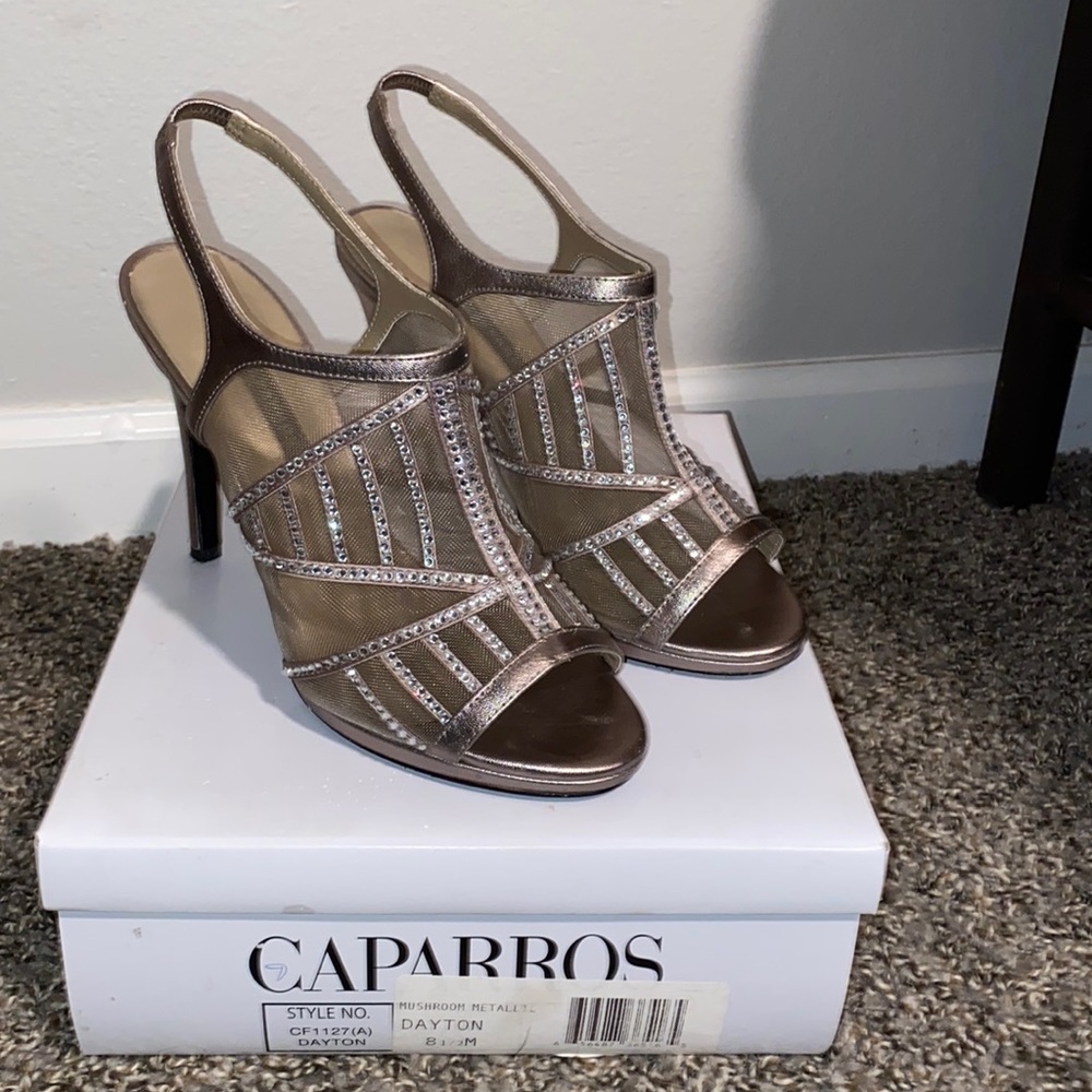 Size 8 1/2 Women’s heels. Worn once.